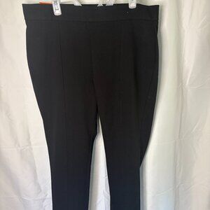 NWT! Anne Klein Black Tummy Control Pointe Pants-Size XXL